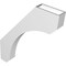 Ekena Millwork 3 1/2-in. W x 26-in. D x 32-in. H Legacy Architectural Grade PVC Knee Brace BRCP035X26X32LEC - alternate 4